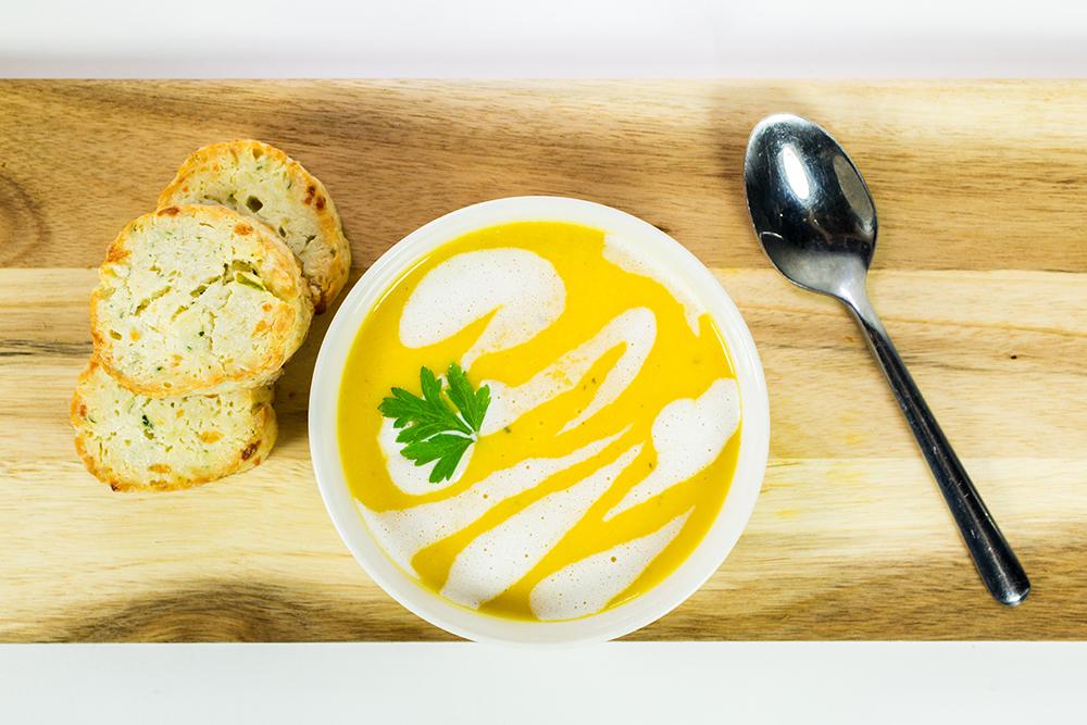 Gourmet to Go Homemade Soups: Coconut Curried Squash (D/F, V)