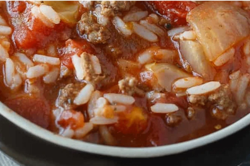 Gourmet to Go Homemade Soups: Cabbage Roll Soup (G/F, D/F)