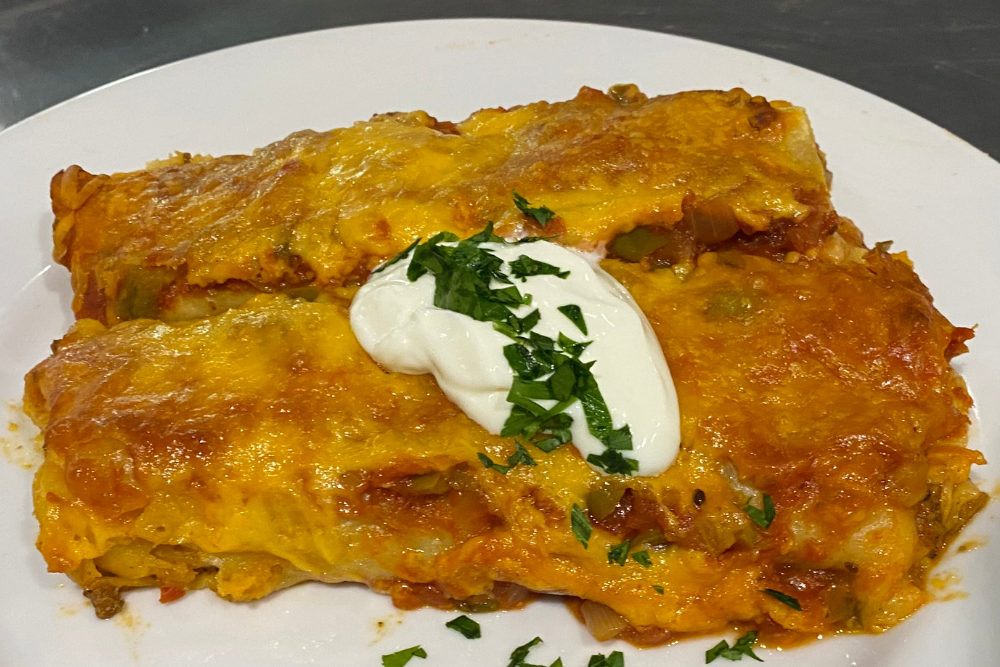 Gourmet to Go Entrée: Beef Enchilada