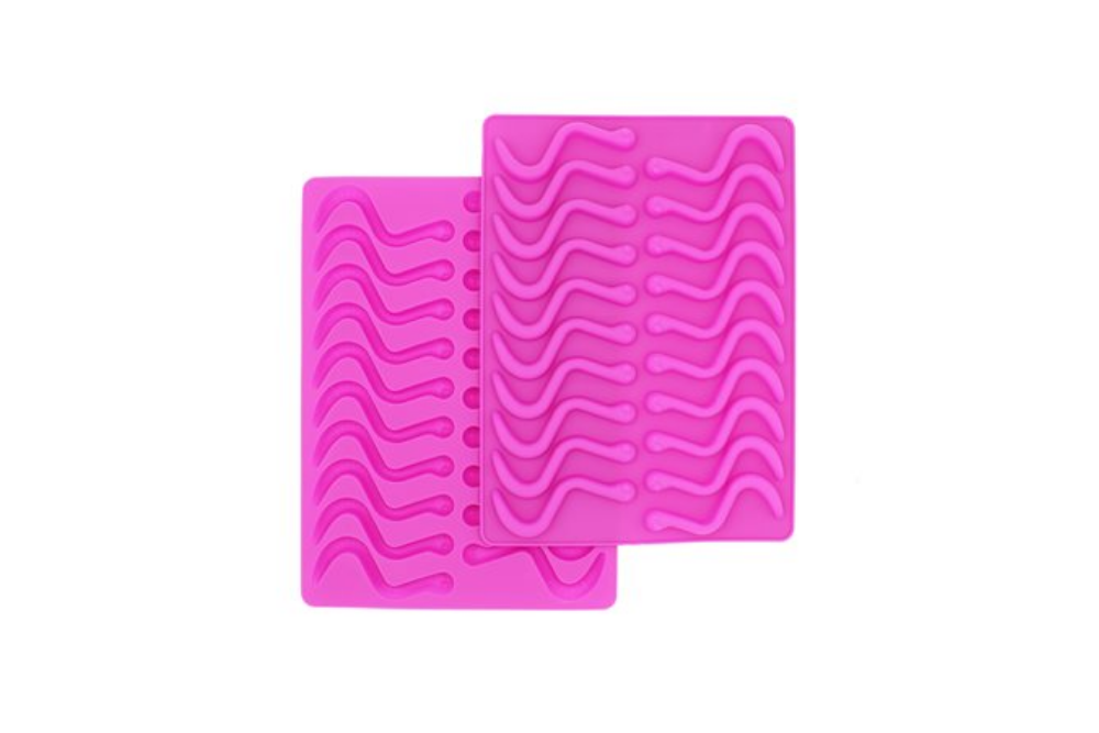 LorAnn Silicone Gummy Worm Molds (2 Pack)