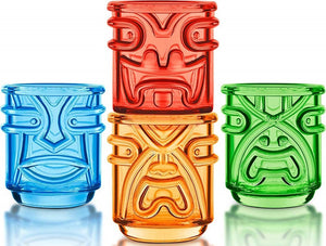 Final Touch Tiki Shot Glasses