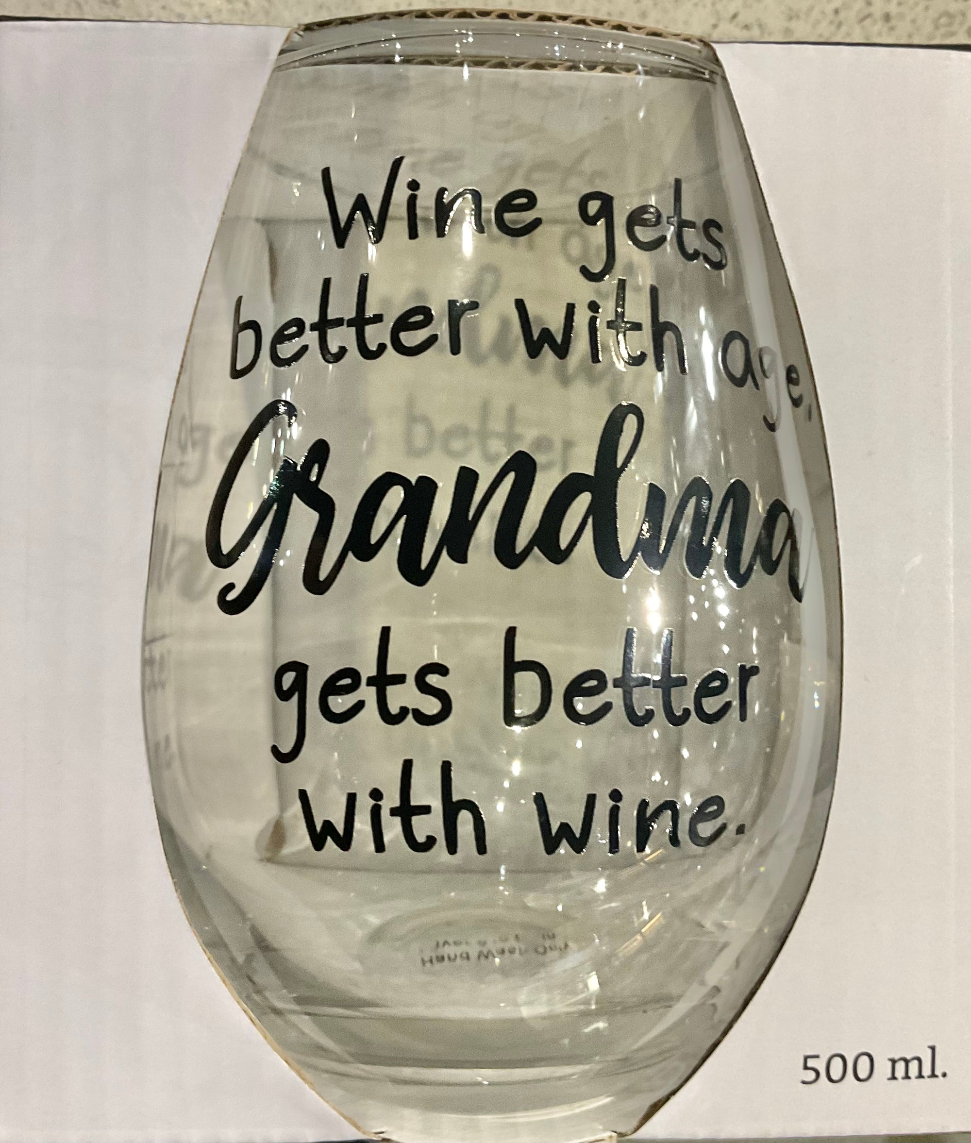 Attitudes Imports Stemless Wine Glasses