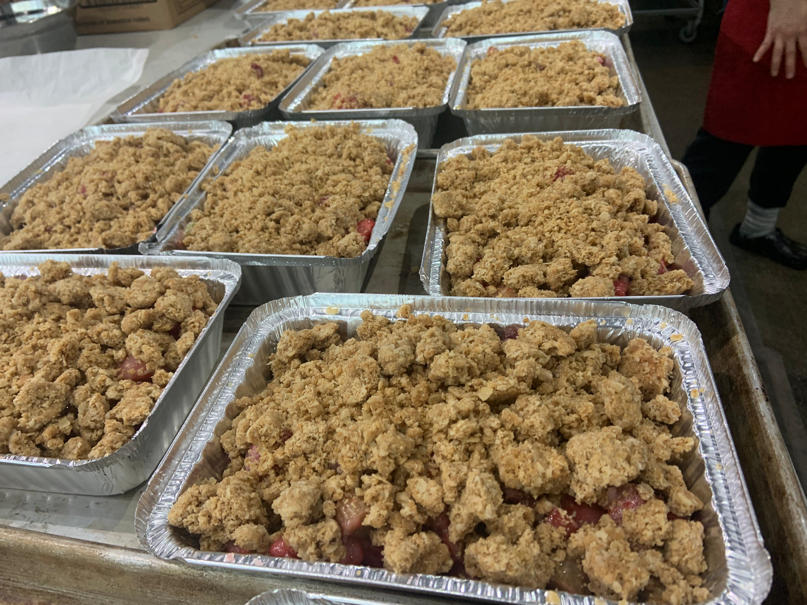 Gourmet to Go Dessert: Seasonal Fruit Crumble