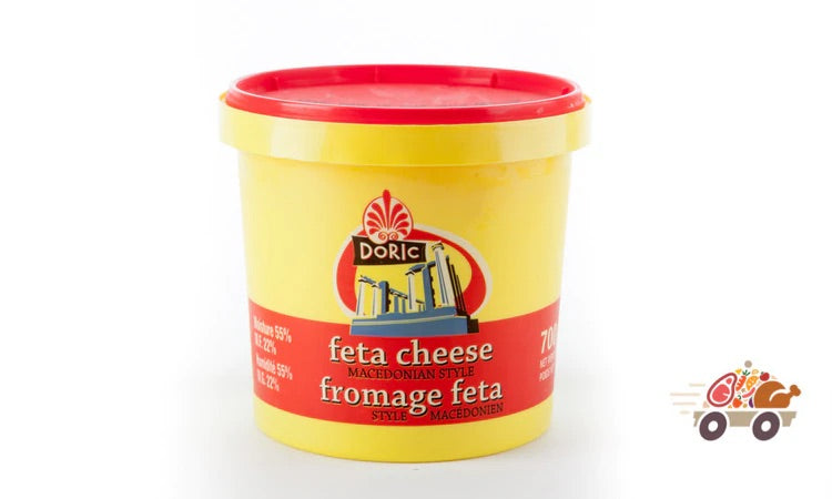 Doric Macedonian Style Feta Cheese
