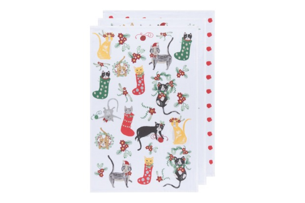 Now Designs Festive Aprons & Tea Towels