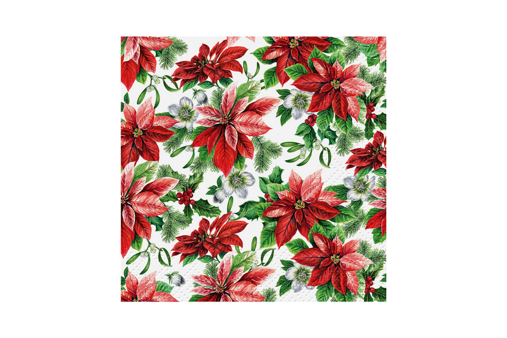 Abbott/Paw Decor Christmas Napkins