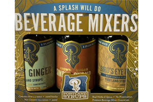 Portland Syrups Beverage Mixers - Three Pack Sampler