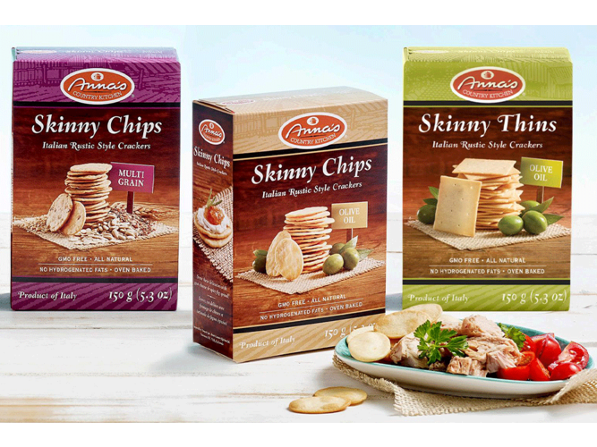 Anna's Country Kitchen Skinny Thins and Skinny  Chips