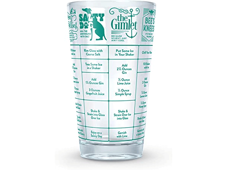 Fred Good Measure Recipe Glasses