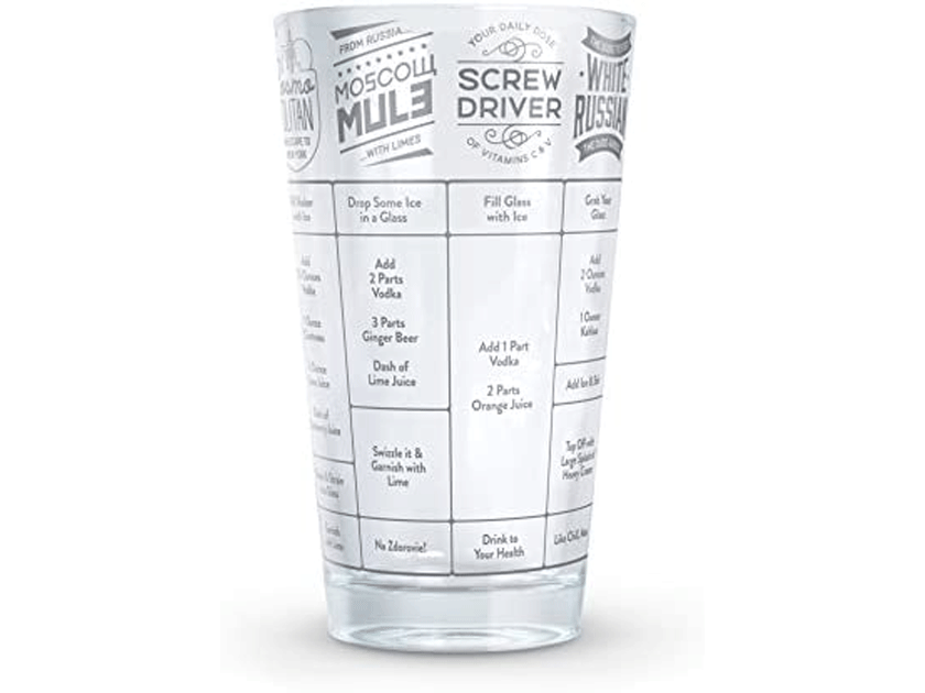 Fred Good Measure Recipe Glasses