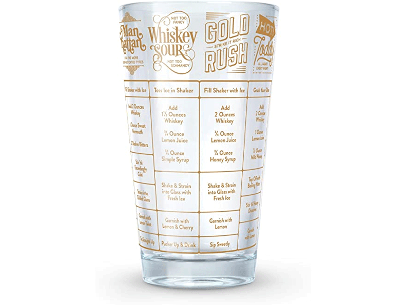 Fred Good Measure Recipe Glasses