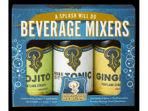 Portland Syrups Beverage Mixers - Three Pack Sampler