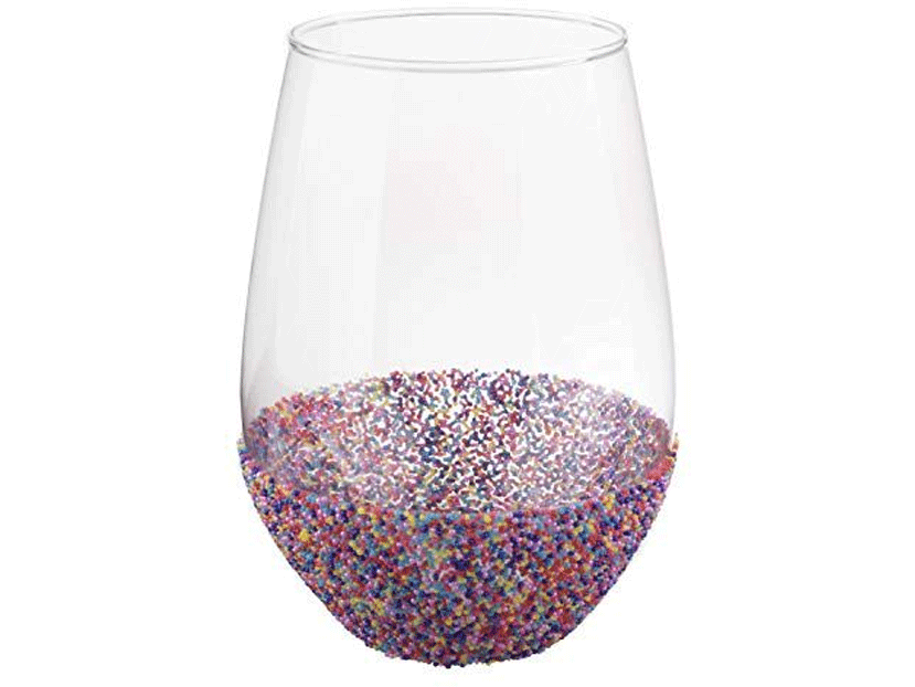 Slant Collections Stemless Wine Glasses