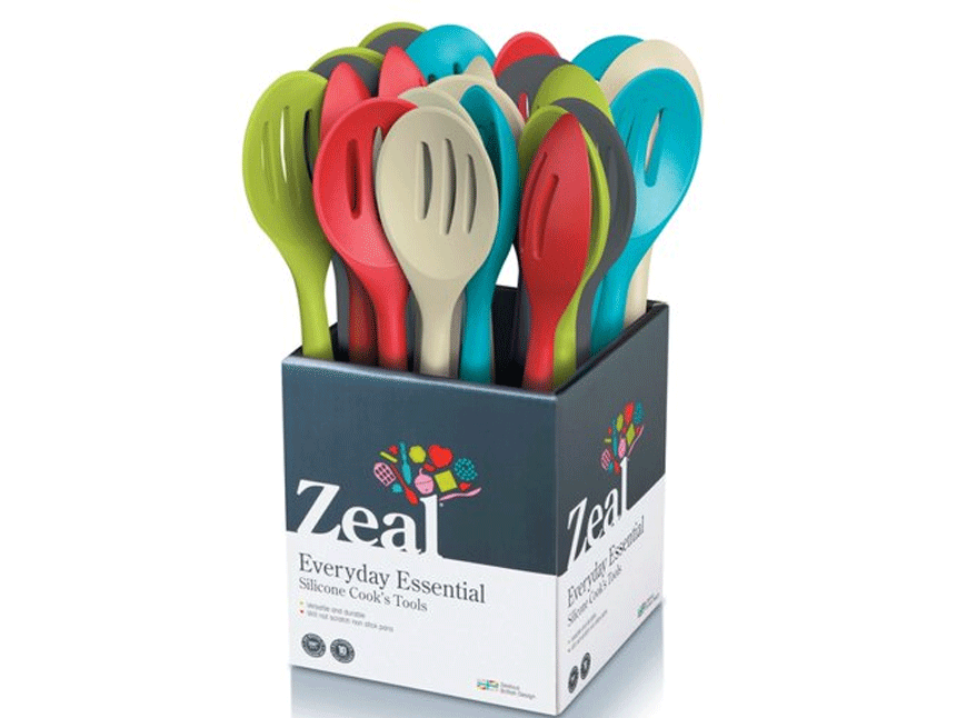 Zeal Silicone Draining Spoon 11”