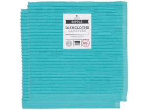 Now Designs Ripple Dishcloths - Sets of 2 in Assorted Colours