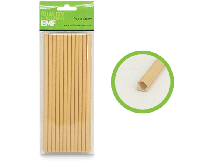 EMF Paper Straw - 25 Pack
