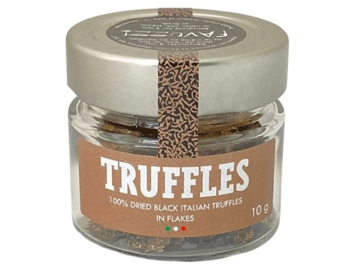 Favuzzi 100% Dried Black Italian Truffles in Flakes