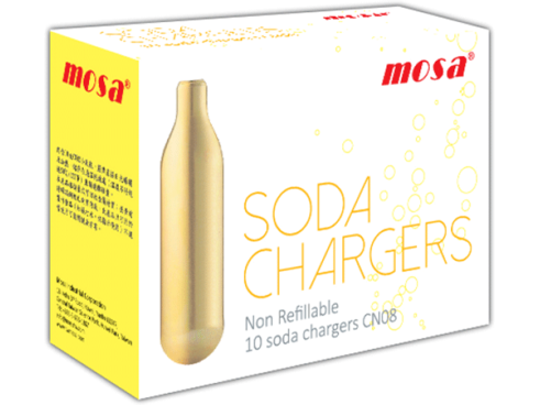 Mosa Cream and Soda Chargers