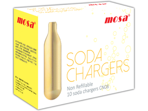 Mosa Cream and Soda Chargers
