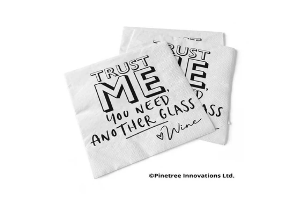 Pinetree Innovations Beverage Napkins