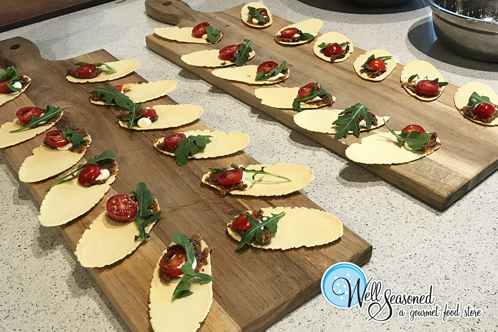 Party Appetizers made better with Gone Crackers | Well Seasoned, a gourmet food store