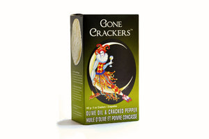 Olive Oil & Cracked Pepper | Gone Crackers | Well Seasoned, a gourmet food store