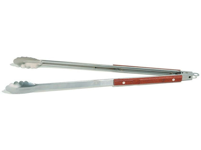 Outset Rosewood Collection BBQ Tongs, Extra Long