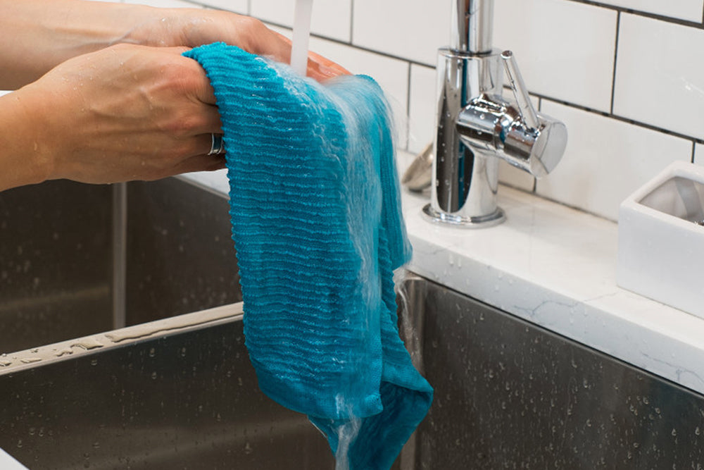 Now Designs Ripple Dishcloths - Sets of 2 in Assorted Colours