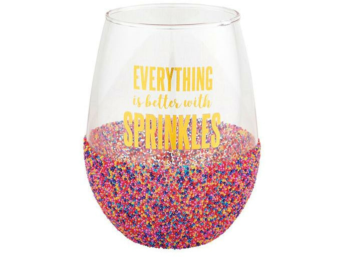Slant Collections Stemless Wine Glasses