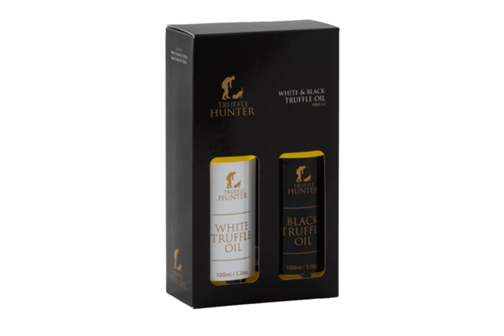 Truffle Hunter White & Black Truffle Oil Gift Set