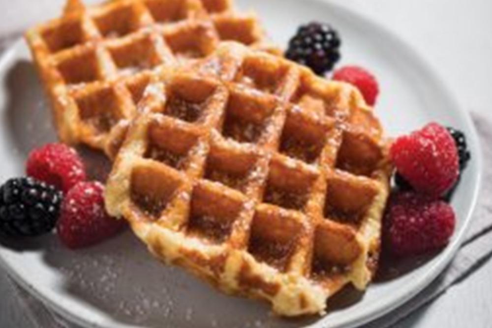 Gourmet to Go Frozen & Seasonal Specials: Liege Waffle with Pearl Sugar