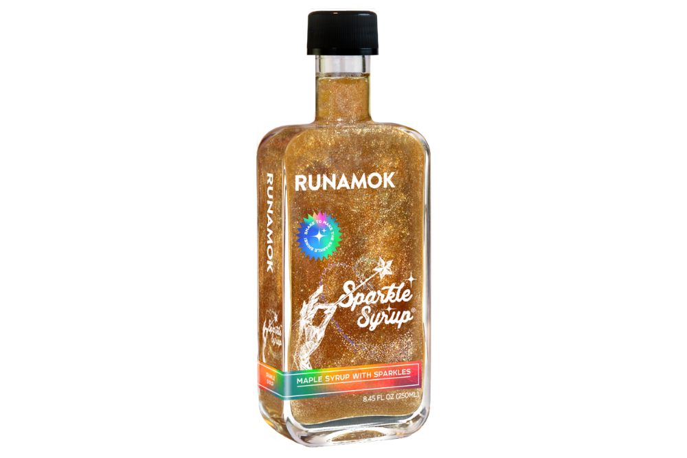 Runamok Maple Syrup with Sparkles