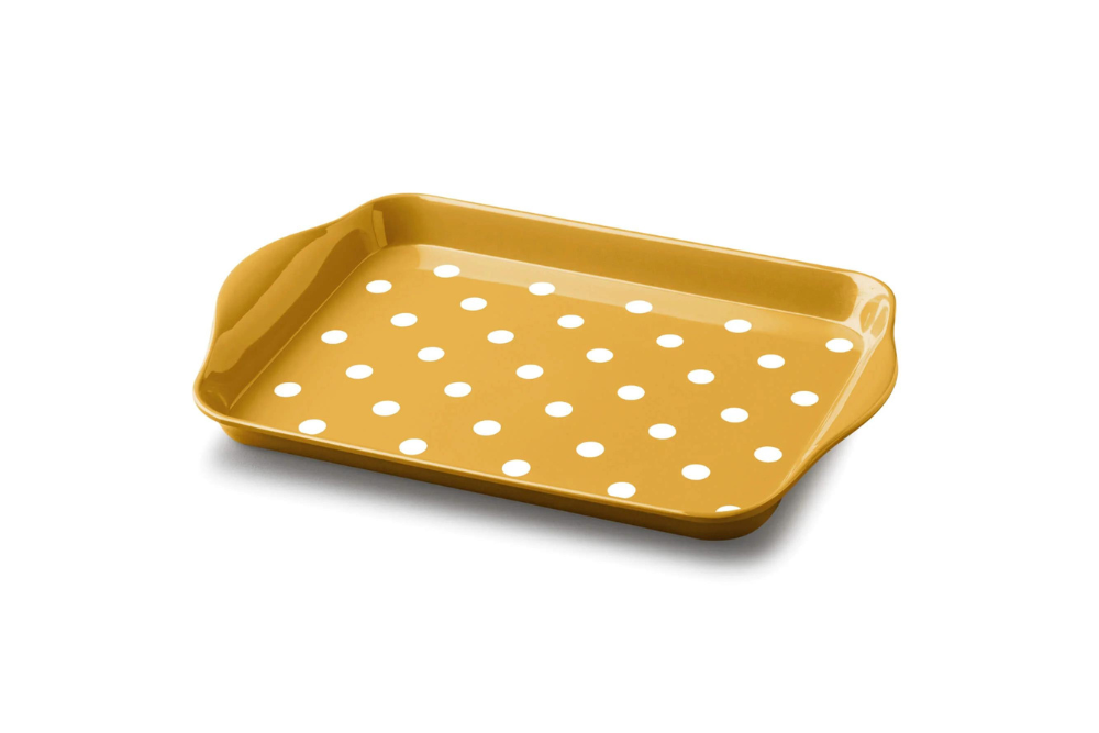 Zeal Melamine Small Dotty Tray - 30x21cm